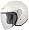 KBC OFS PEARL WHITE XS MOTORCYCLE Open-Face-Helmet