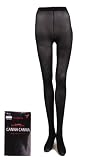 【CANNA CANNA】フィットネスタイツ 50デニール 切り替えの無いスルータイプ canna