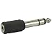 6,3mm Stereo Stecker auf 3,5 mm Klinke Buchse Adapter Stereo Klinken 6,3 3,5mm