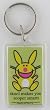 it's happy bunny Skool Makes You Sooper Smartt Lucite Key Chain