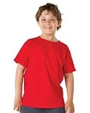 5.5 oz Comfortsoft Cotton Youth T-shirt by Hanes (Style# 5480)