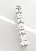 070 Carat Round Diamond Cluster Pendant In 18ct Solid White Gold