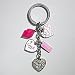 Search : NEW AUTHENTIC COACH PAVE HEART LIP KEYFOB KEY CHAIN