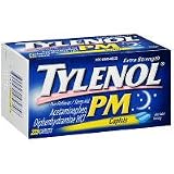 Tylenol PM-Extra Strength Pain Reliever And Sleep Aid, 225 Caplets