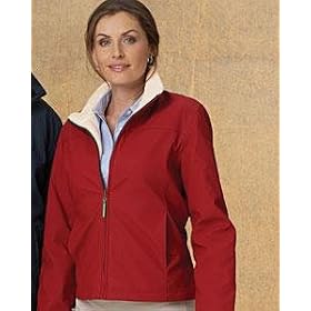 Ladies Boa Fleece-Lined PVC Jacket PERSIMMON NATURAL - S by Weatherproof