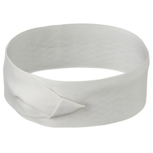 Flat Wrap Around Band - White W12S18F