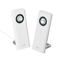 ELECOM Universal MP3 Speakers White