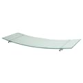 Atlas Swing Shelf Kit - Frosted/ Silvertone (24x8")