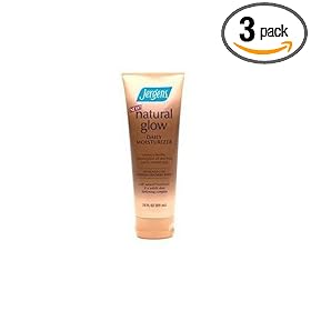 Jergens Natural Glow Daily Moisturizer for Medium/Tan Skin Tones, 7.5-Ounce Tube (Pack of 3)