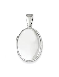 Sterling Silver Plain Locket