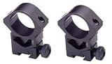 Gamo 1 Rings, High, 3/8 & 11mm Dovetail, See-Thru