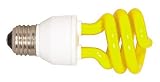 Satco Light Bulbs EFMSP15/BUG Mini Spiral Bug Light 15W (2pak) Energy Star Bulbs