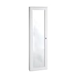 Review Southern Enterprises Inc.  / Wall Mount Jewelry Mirror - Frosty White