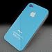 Apple iPhone 4 Sky Blue Hard Logo Back Case + Free Screen... Apple iPhone 4 Sky Blue Hard Logo Back Case + Free Screen...