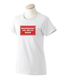 MEAN PEOPLE DON'T SUCK, THEY PLAY HOCKEY Ladies T-Shirt Pink Large