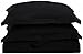 Clara Clark Premier 1800 Series 3-Piece Duvet Cover, Queen, Black