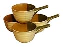 Sango Gold Dust Green Onion Soup Bowls, Set of 4