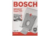Bosch BBZ51AFG1U Dust Bags for the BSA Canister Vacuums Series (5 Bags Plus 1 Microfilter)