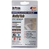 Bathtub Repair Kit, Almond & White