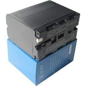 SONY NP-F950 NP-F960 Battery 5,400mAh by Pexell