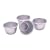 Kitchen Craft Anodised Mini Pudding Moulds 7.5cm- set of four