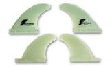 Best Price Futures Vector II F4 437 Quad Fin Set White