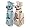 Tour Edge Lady Moda Silk Blue Full Set in Long (+1 Inch) Length : Right, 11 Clubs + 1 Cart Bag