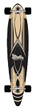 46 complete 8 ply maple longboard skateboard NEW Pinstripe Black