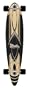 46" complete 8 ply maple longboard skateboard NEW Pinstripe Black