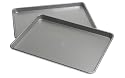 Chicago Metallic Commercial Cookie/Jelly Roll Pans, Set of 2