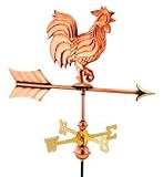 Good Directions 802P Rooster Cottage Weathervanes - Polished
