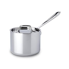 Buy All Clad Stainless Steel 2-Quart Sauce Pan with Lid