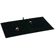 51 Clip Ring Pad Black Velvet Jewelry Showcase Display