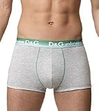 D&G Dolce & Gabbana - D&G Dolce & Gabbana Degrade Boxer Brief with Green Waistband M30242GRN