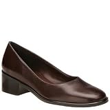 Walking Cradles Womens 'Solar' Leather Pump (7W Dark Brown)