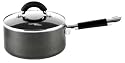 Hamilton Beach 92108 Nonstick Contempo 2 Quart Covered Sauce Pan, Black