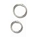 OfficemateOIC Looseleaf Rings, 2 Inch, 50 per Box (99704)