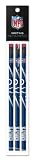 Indianapolis Colts 3 Pack Wood Pencil in Clear Bag with Header - NFL (12005-QUL)
