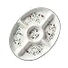 Pfaltzgraff Winterberry Sculpted Oval 5-Section Server