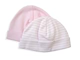 Review Dormouse Collection  / Twin Pack Stripe Hat Pink One Size