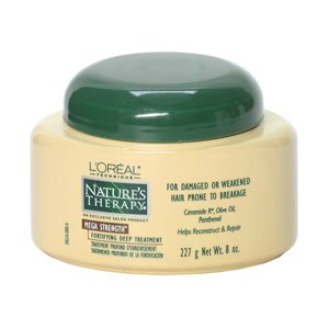 LOREAL Nature\'s Therapy Mega Strength Fortifying Deep Treatment 8 oz