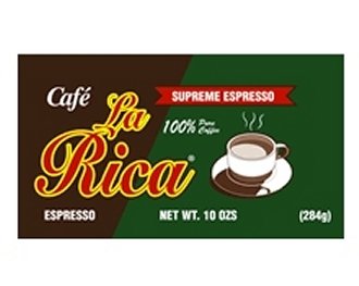 Cafe La Rica Cuban Espresso Ground Coffee 284 g