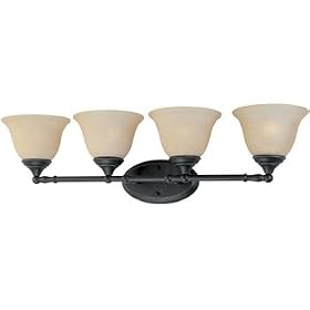 Thomas Lighting SL770463 4 Light Rockford Bathroom Light, Painted