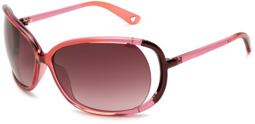 Juicy Couture Women's Shady Day Sunglasses,Tortoise Frame/Burgundy Gradient Lens,One Size Juicy Couture Women's Shady Day Sunglasses,Tortoise Frame/Burgundy Gradient Lens,One Size