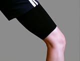 Sporting Goods : Compression Thigh Support / Hamstring Brace Black