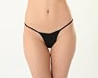 Black g-String Panty SeXy Rhinestone lettering backside Low Rise String