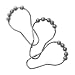 Premium Quality Shower Curtain Rings - Rollerball Design - Set of 12