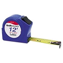 Lufkin 3/4 Inch X 12 Foot Quikread Power Return Tape
