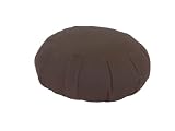 Zafu Round Yoga Meditation Support Cushion Buckwheat Fill