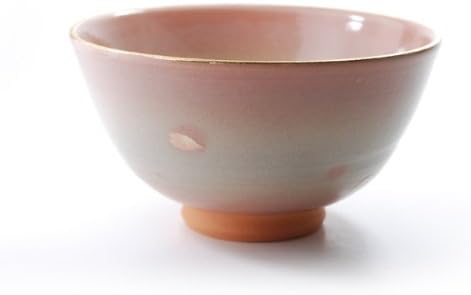 Japanese instrument Matcha bowl inscription ' Spring Dawn ' writer ' Morino Tomoko ' ' with wooden box '